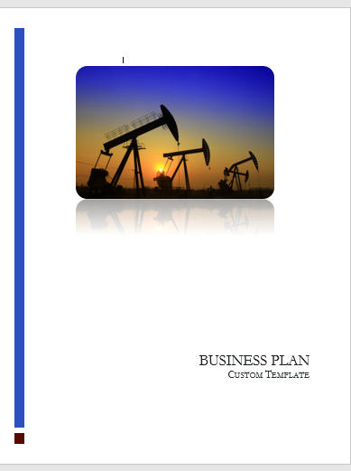 Oil & Gas Industry Business Plan Template