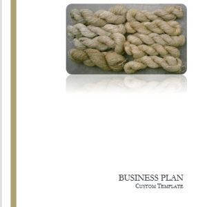 Hemp Manufacturing Business Plan Template